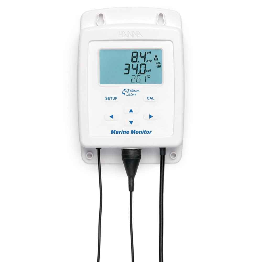 Hanna Marine Monitor Misuratore in continuo di pH, salinità e temperatura