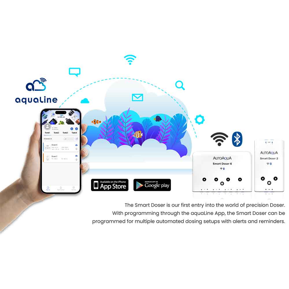 Auto Aqua Smart Doser 2 Pompa dosometrica a 2 canali con App