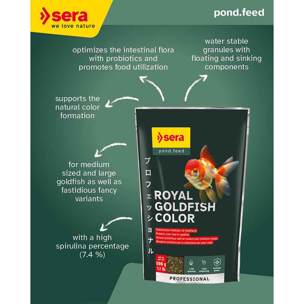 Sera Royal Goldfish Color 500gr