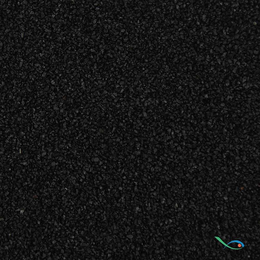 Flow Natural Sand Black Ghiaia per Aquascaping 0,4-0,9 mm 4Kg