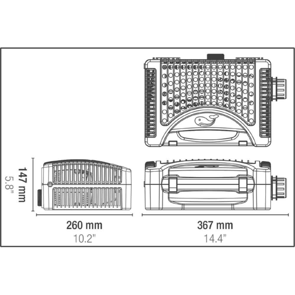 Sicce Pompa EKO Power 14.0 12800 L/h per Laghetto