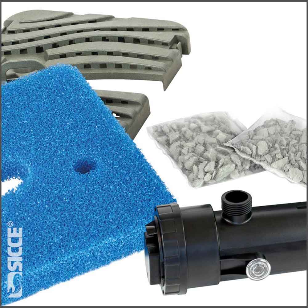 Sicce FiltraPond 2500 Filtro interno con 13W UV-C per Laghetti