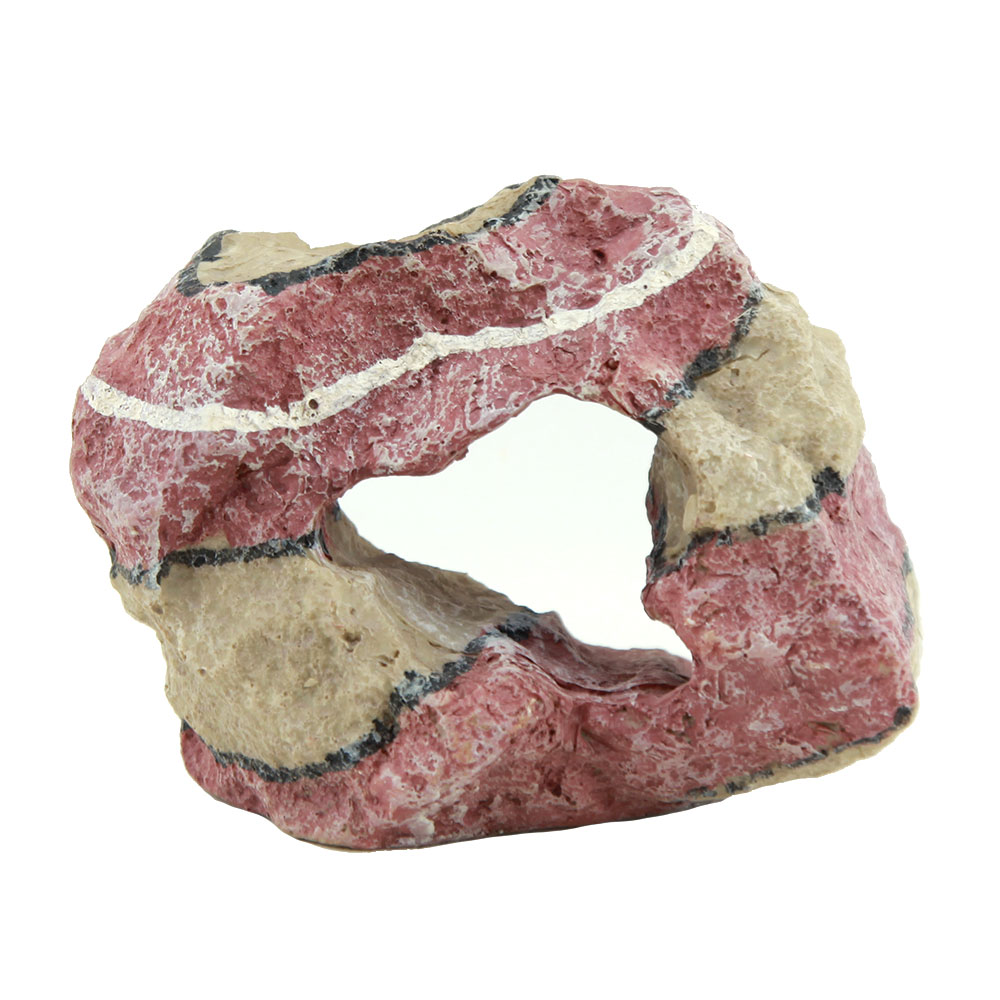 Zolux Roccia Stratificata 1 foro in resina 11,5cm