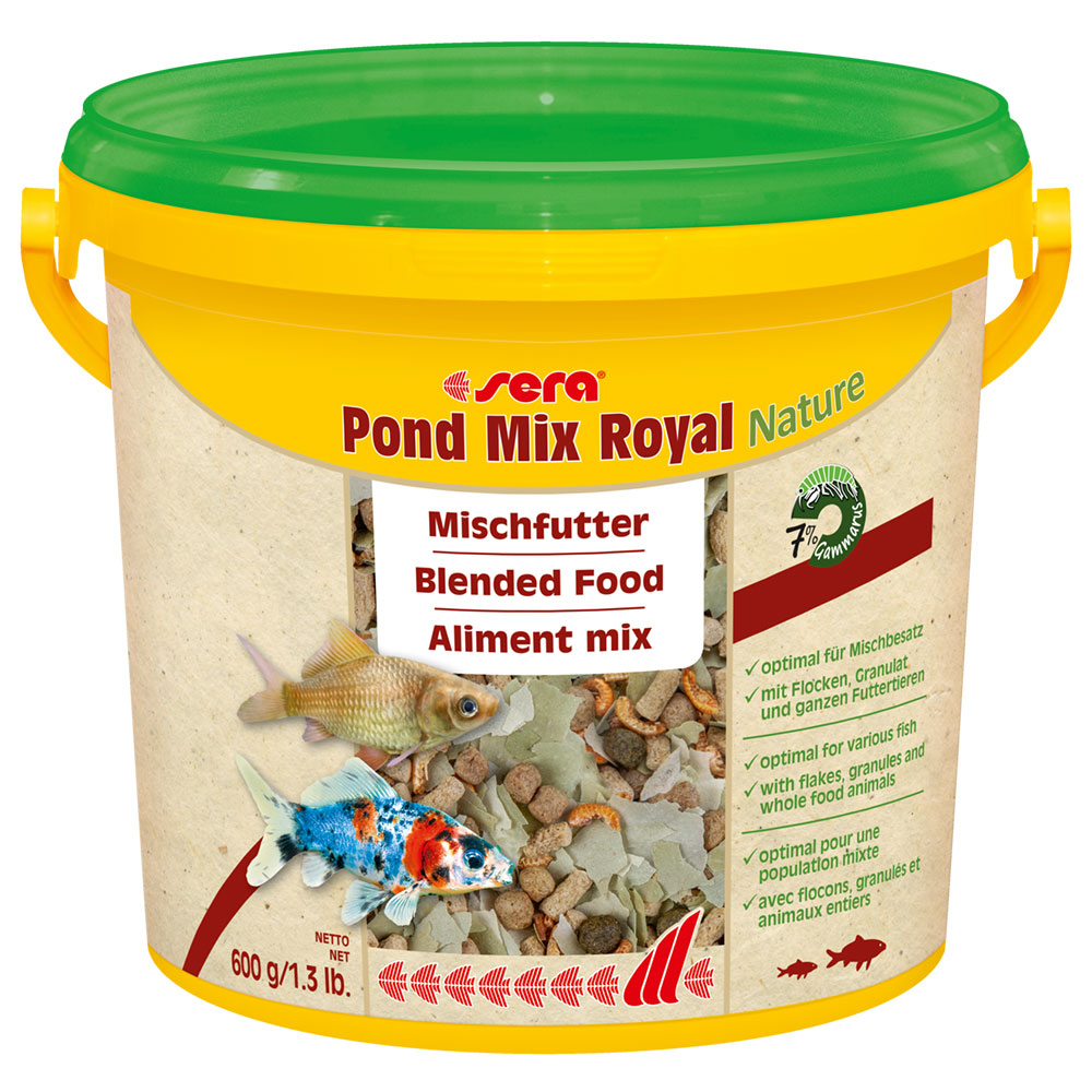 Sera Pond Mix Royal Scaglie e Sticks 3800ml 600gr