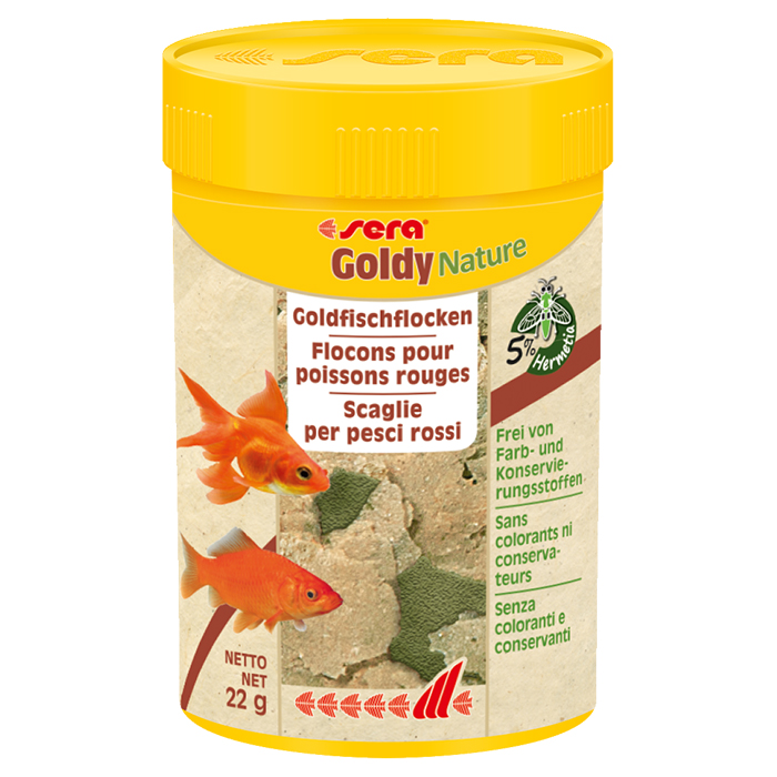 Sera Goldy Nature Scaglie per pesci rossi 100 ml 22 g