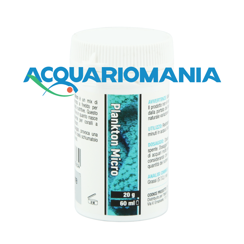 Sicce Plankton Micro alimento per tutti i coralli 20g