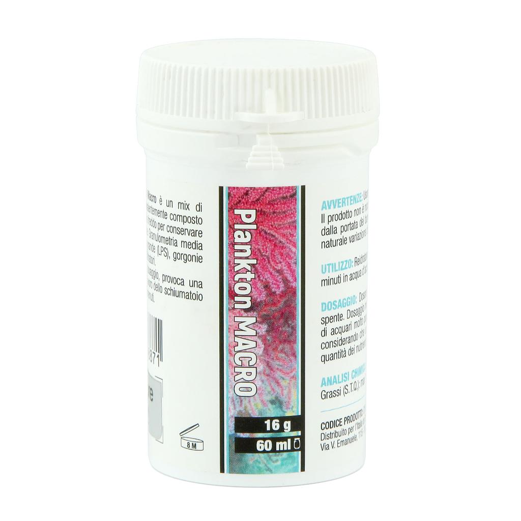 Sicce Plankton Macro Alimento per coralli LPS Gorgonie e Filtratori 16g