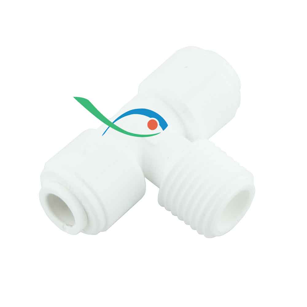 Forwater Intermedio Raccordo a T con filetto centrale per Ø tubo 1/4&quot;