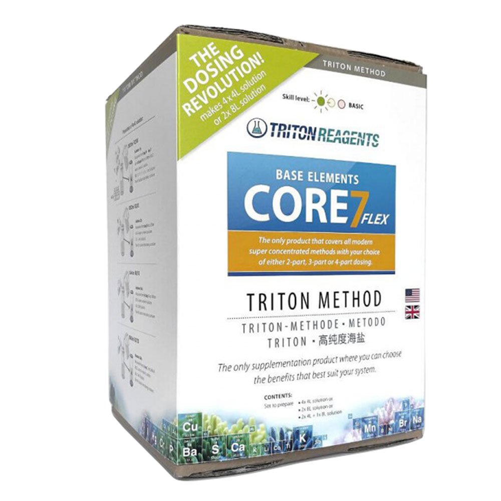 Triton Reagents CORE7 FLEX &quot;Bulk Edition&quot; Base Elements Elementi essenziali Triton Methods 4x4 o 2x8 litri