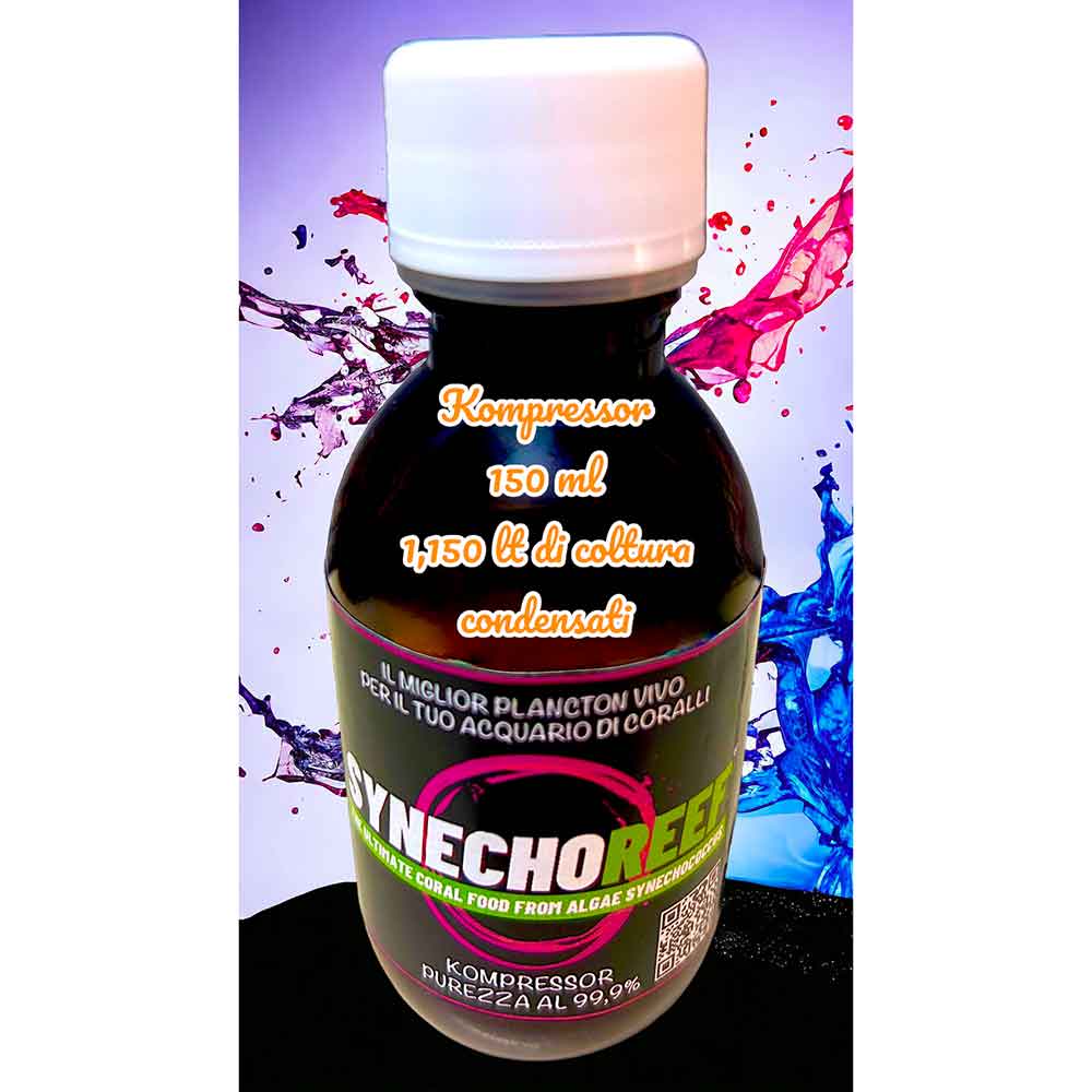 Planctontech SynechoReef Kompressor 150ml per creare 1150ml di prodotto inibente di cianobatteri