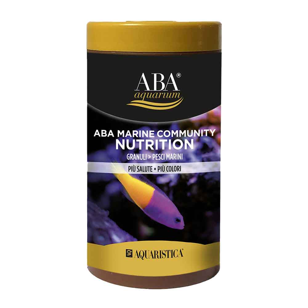 Aquaristica ABA Marine Community Nutrition Granuli Pesci marini 200ml 120g
