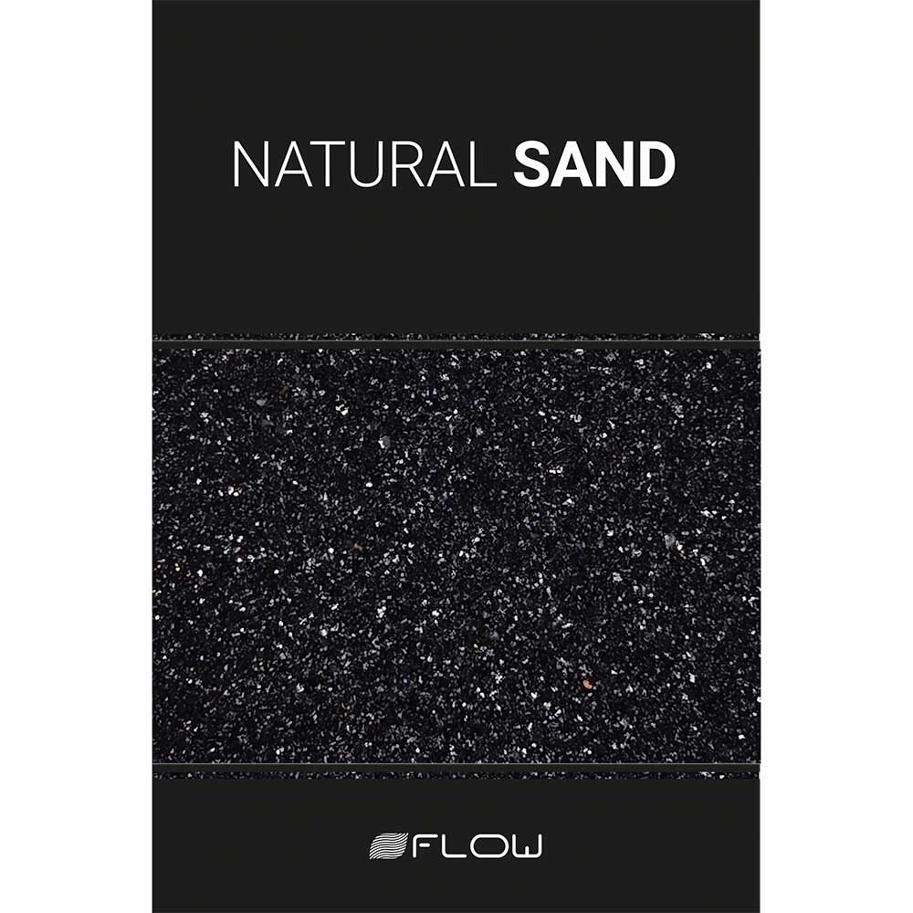 Flow Natural Sand Black Ghiaia per Aquascaping 0,4-0,9cm 4Kg