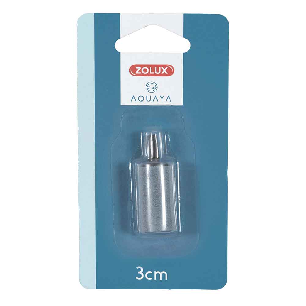 Zolux Aquaya Diffusore pietra porosa per dolce e marino 3cm diametro 15mm
