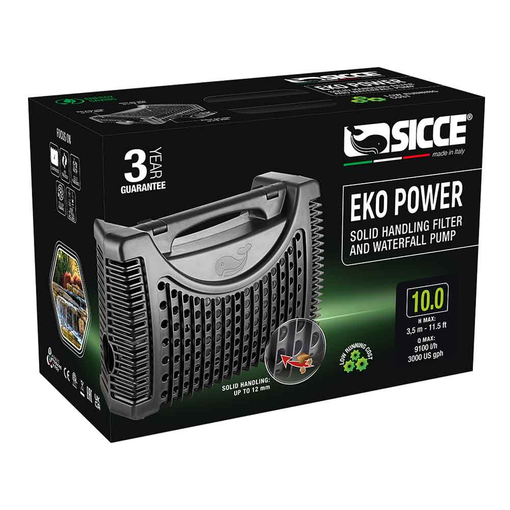 Sicce Pompa EKO Power 10.0 9100 L/h per Laghetto