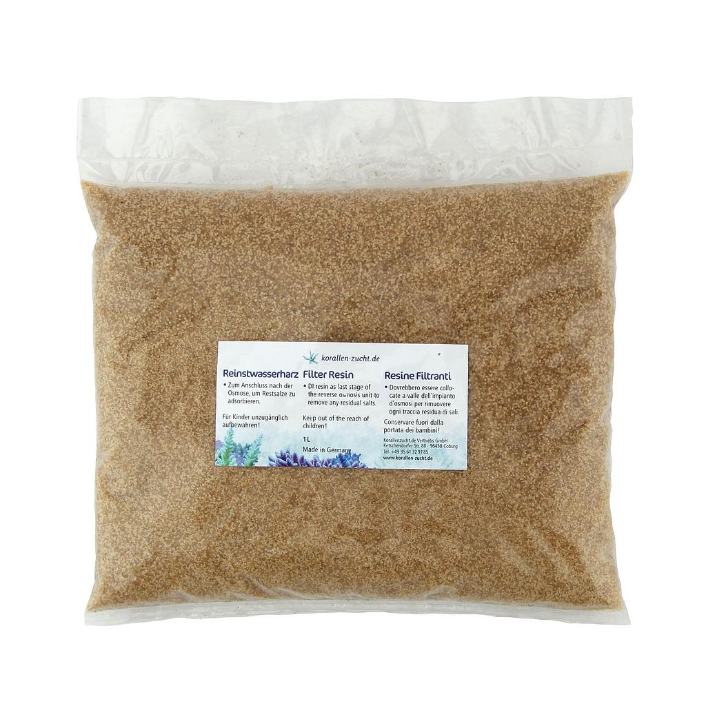 Korallen Zucht Reinstwasserfilterharz Resina deionizzante antisilicati 1000ml
