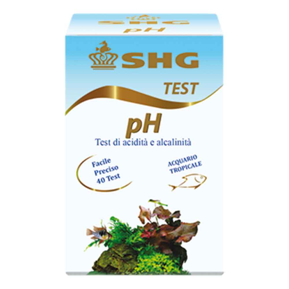 Shg Test PH Acidità  e Alcalinità  per acqua dolce 40 misurazioni