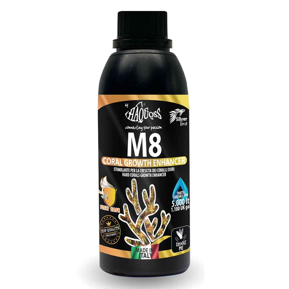 Haquoss M8 Coral Growth Enhancer stimolante per crescita coralli 250ml per 5000lt