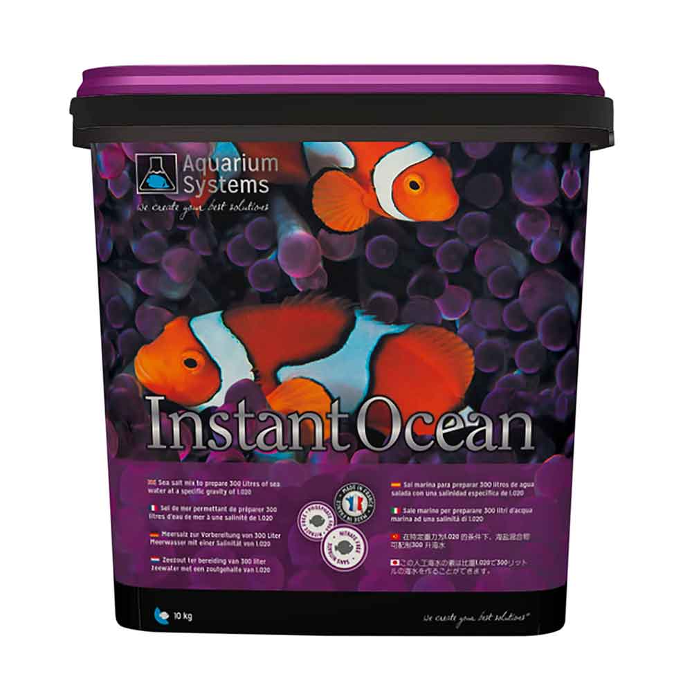 Aquarium System Sale Instant Ocean da 10kg per 300litri