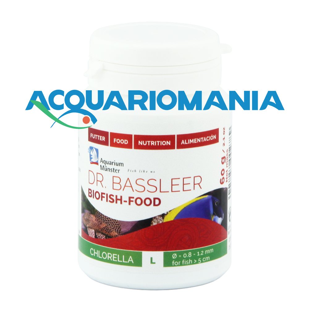 Aquarium Munster Dr. Bassleer Chlorella Granulare L 0.8-1.2mm 100ml 60g