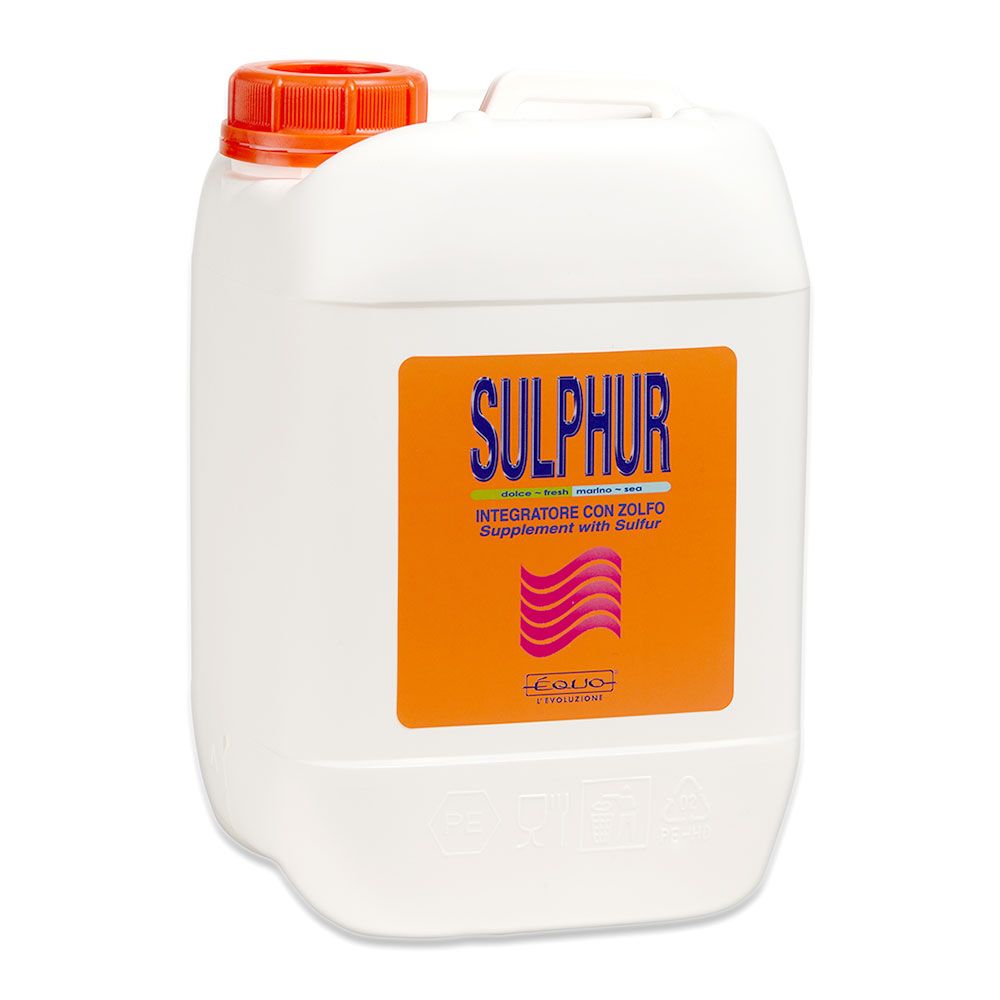 Equo Sulphur Integratore con Zolfo per acqua dolce e marina 5lt