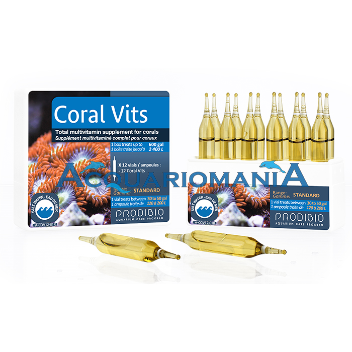 Prodibio Coral Vits Complesso Multivitaminico per Coralli 12 Fiale