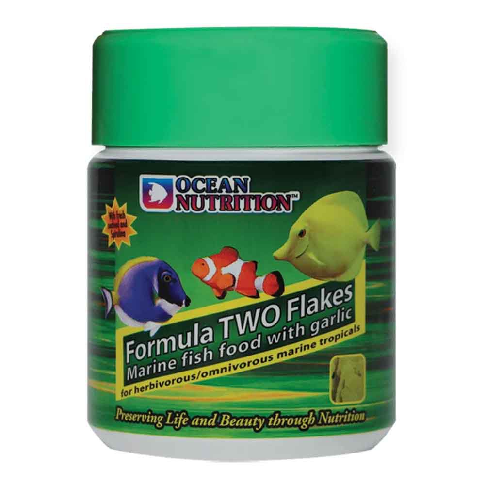 Ocean Nutrition Formula Two Flakes marine con spirulina e aglio 34 g