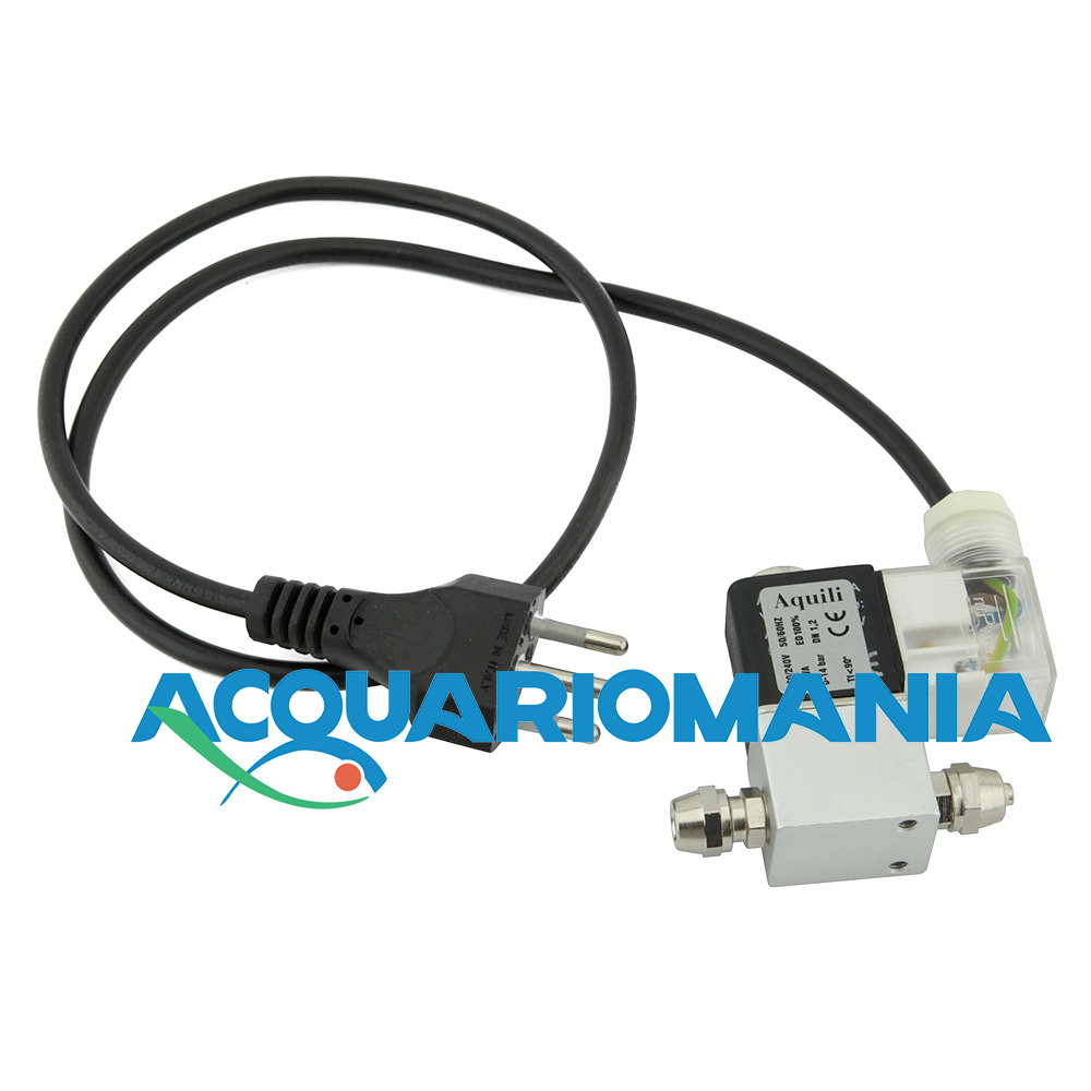 Aquili Elettrovalvola 220V per Impianti CO2 con Led acceso/spento