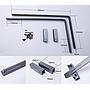 Chihiros New Stand for RGB VIVID, WRGB Supporto regolabile per Plafoniere vari modelli con accessori
