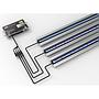 Gnc SilverMoon Actinic 895mm Barra a Led per Acquari Marini di Barriera 837x50x27cm 43W