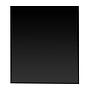 Blau Aquaristic Sportello con angoli arrotondati per Supporto 62cm Nero Laccato