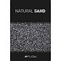 Flow Natural Sand Gray Ghiaia per Aquascaping 0,4-0,9 mm 4Kg