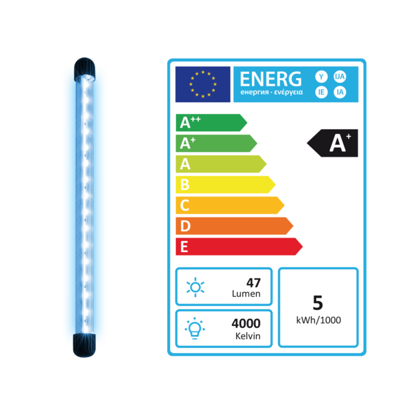 Juwel NovoLux LED 40 Lampada a Led Blue cm 38,5