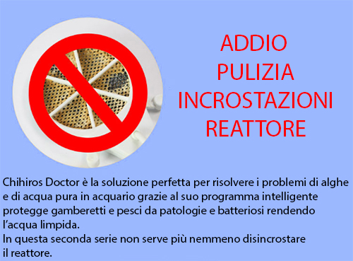 Chihiros Doctor Reattore di ricambio 2°- 3°- 4° Serie