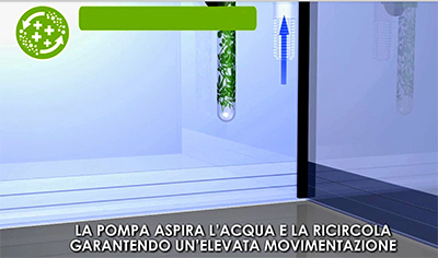 Askoll Acquario Pure LED XL HC High Cube Black 76x36x57h cm 130Lt