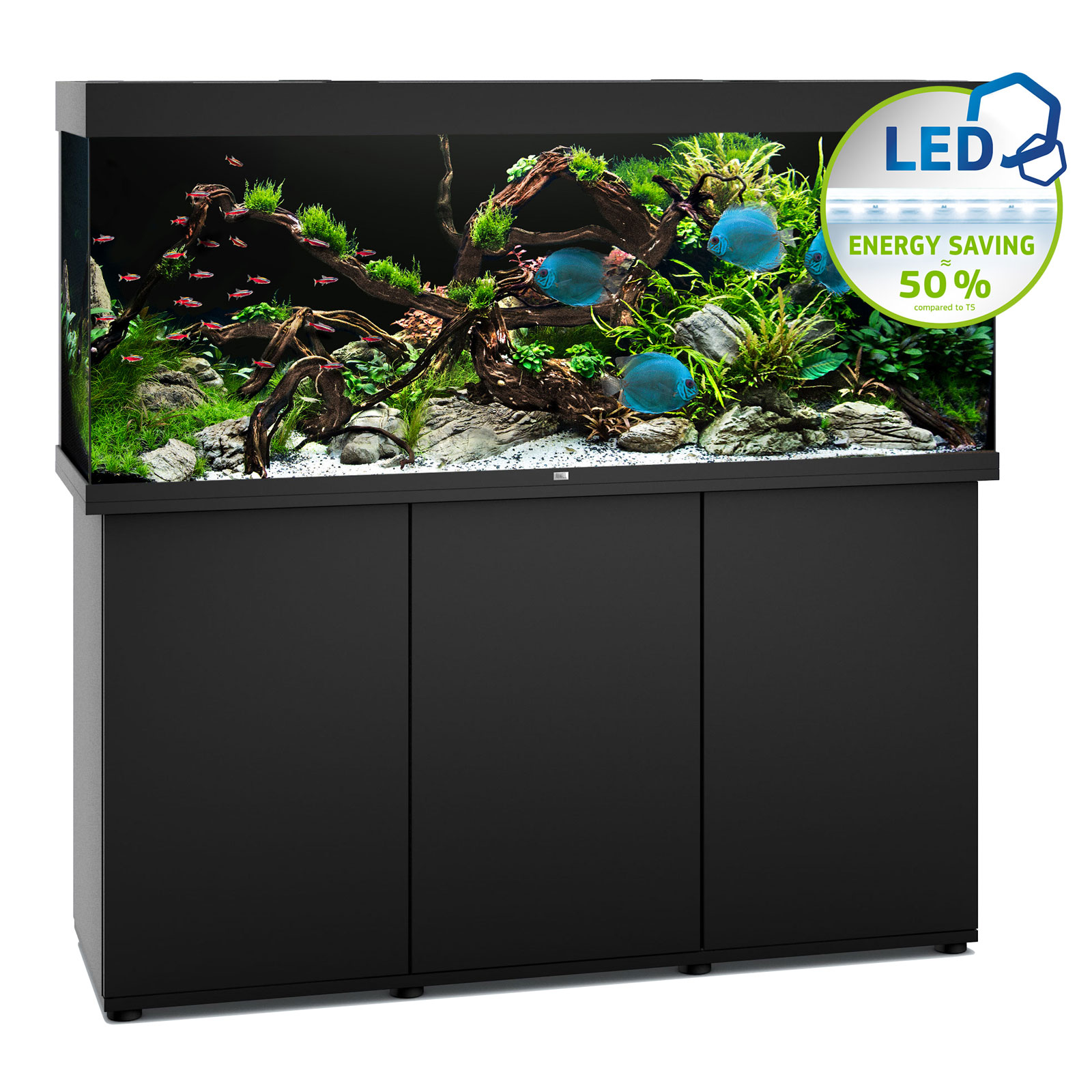 Juwel Acquario Rio 450 Litri LED Nero 151x51x66H cm