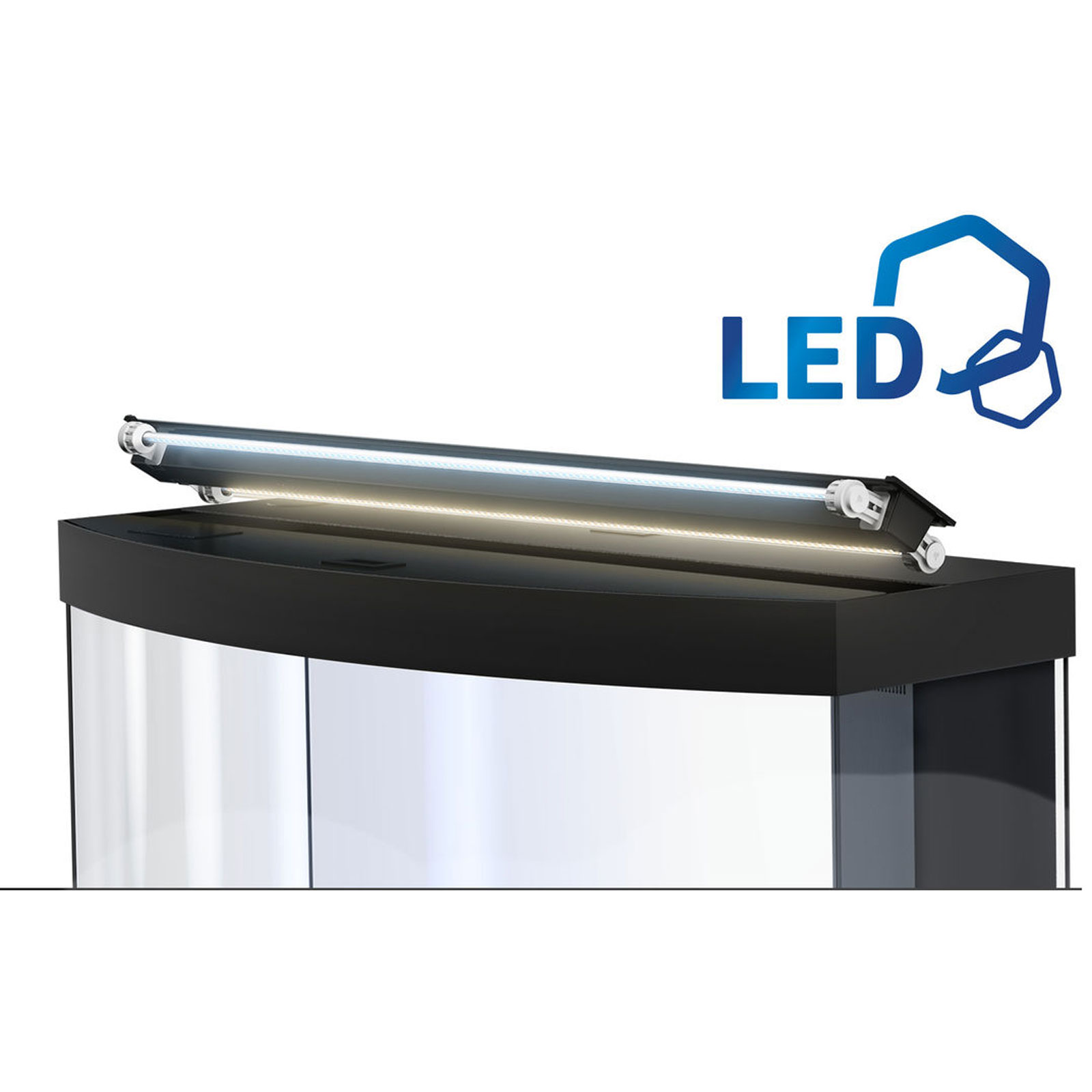 Juwel Acquario Vision 260 Litri LED Nero mis. 121x46x64H cm