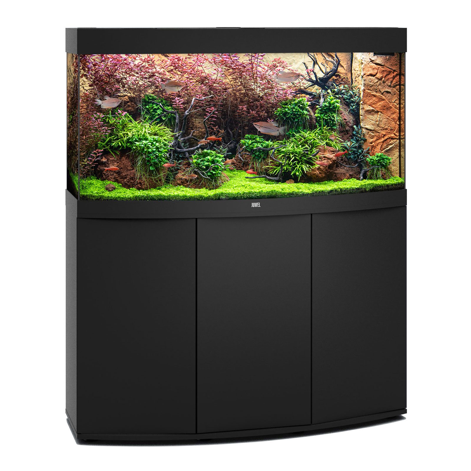 Juwel Acquario Vision 260 Litri LED Nero mis. 121x46x64H cm