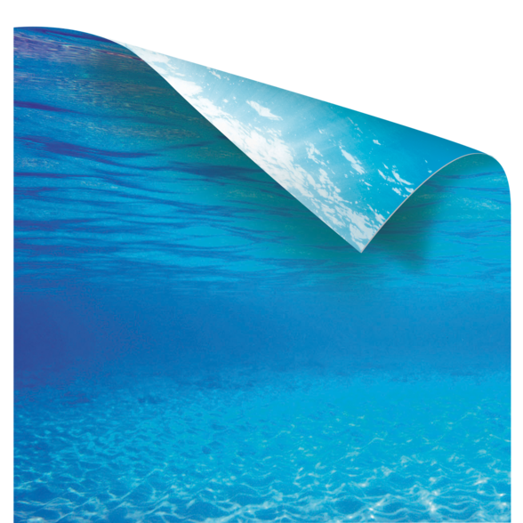 Juwel Sfondo Poster 2 esterno double face L 80x50 cm e 100x50 cm