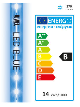 Juwel LED Blue Lampada ricambio Luce attinica per acquari marini 590 mm 14w