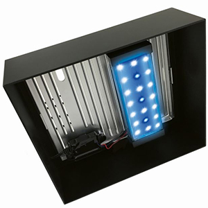 Askoll Acquario Fluval Edge 2.0 Led e Luce lunare 23Lt Black 43x26x22,4 new 2018