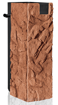 Juwel Filter Cover Stone Clay Copertura 3D 55x18 cm per Filtri interni Juwel