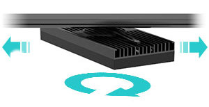 Aqua Illumination H52 Bracket HMS supporto per Hydra 45,72 cm