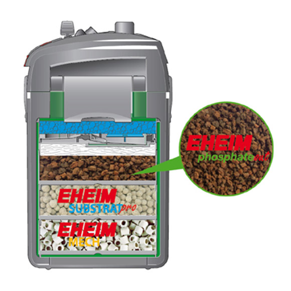Eheim 2515051 Phosphateout resina per fosfati 390gr