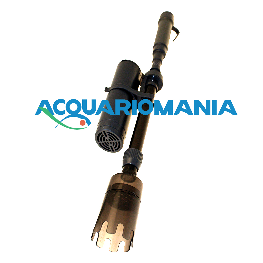 Amtra Smart Aspirarifiuti a batteria con cilindro per materiale filtrante