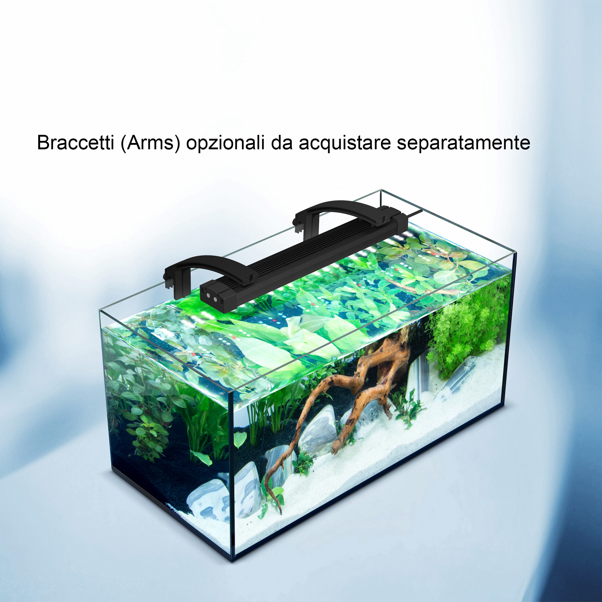 Tetra Tetronic LED ProLine 580 Lampada acquari Piantumati 19W 580mm-779mm