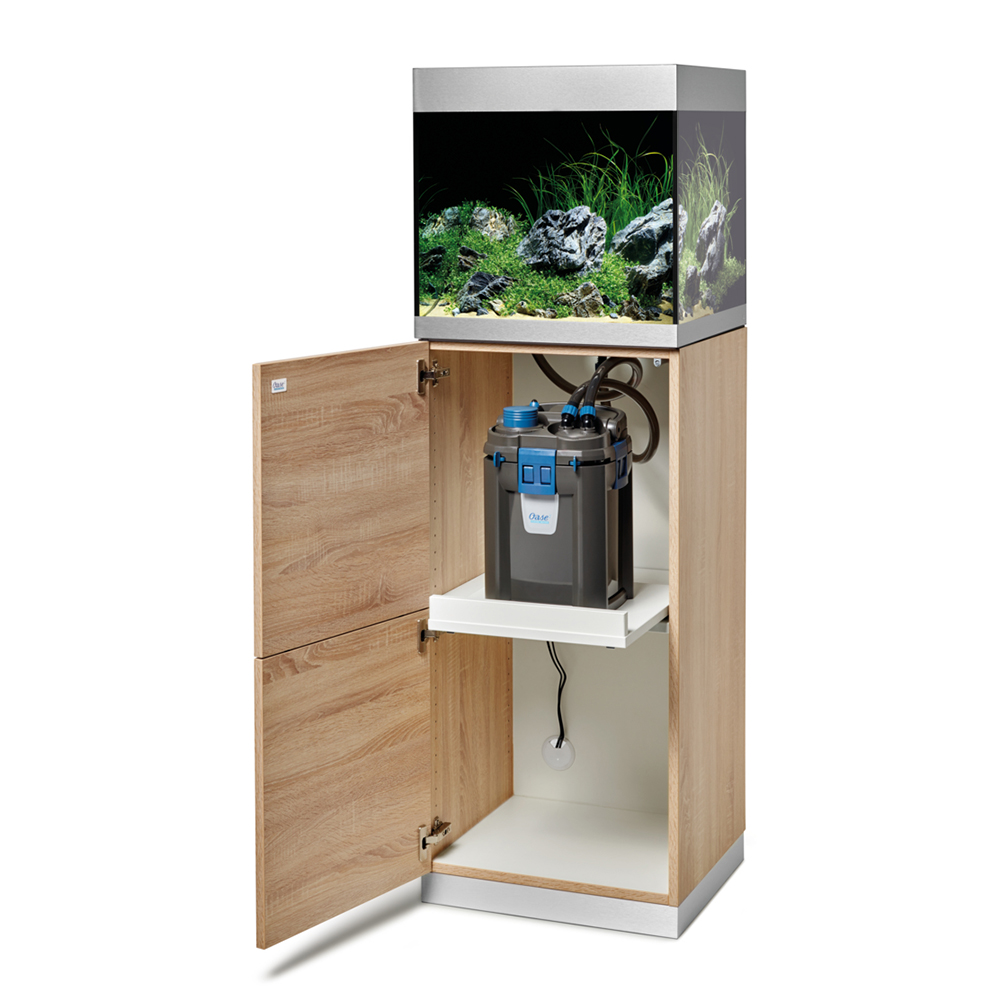 Oase Acquario HighLine 125 con Supporto Rovere 50x50x157h cm
