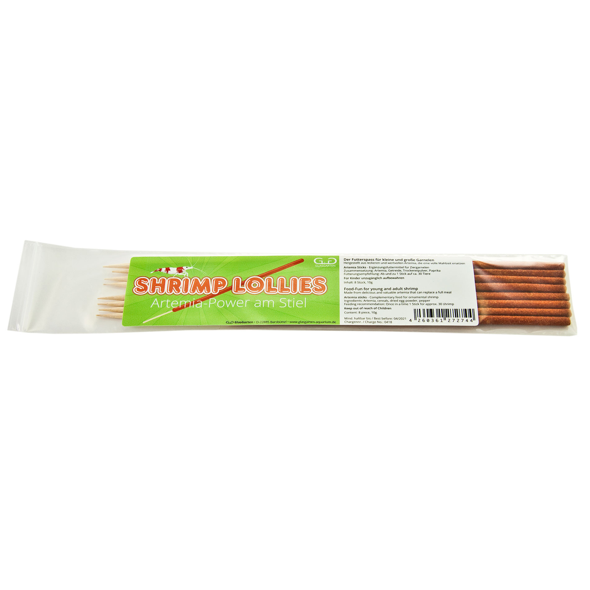 GlasGarten - Shrimp Lollies - 4in1 Power