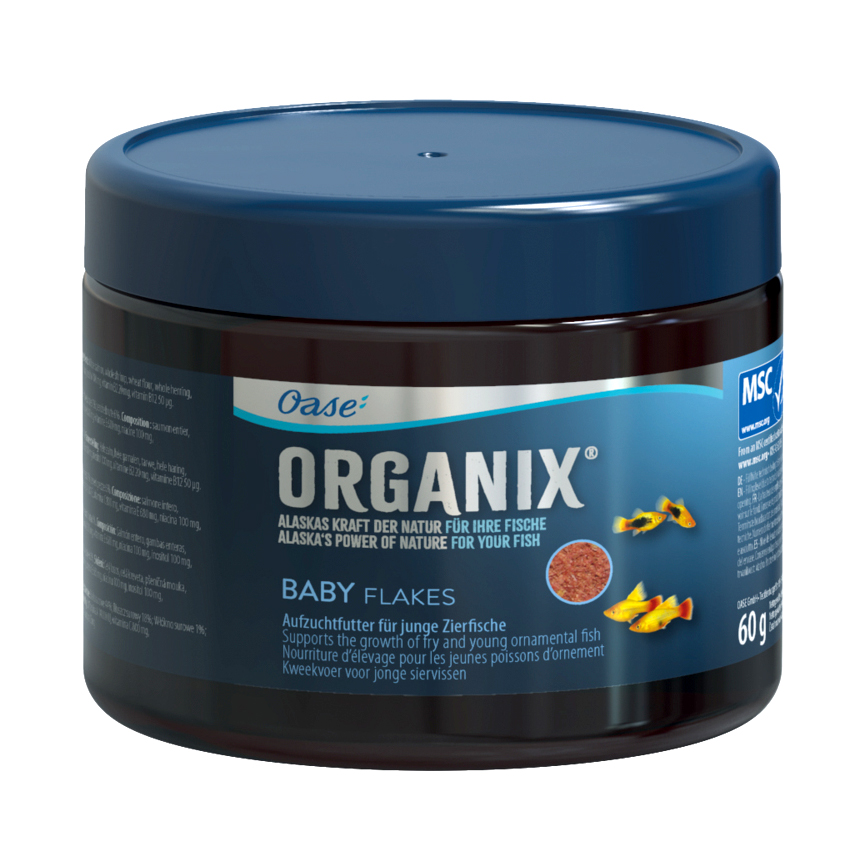 Oase Organix Baby Flakes 250ml 40g