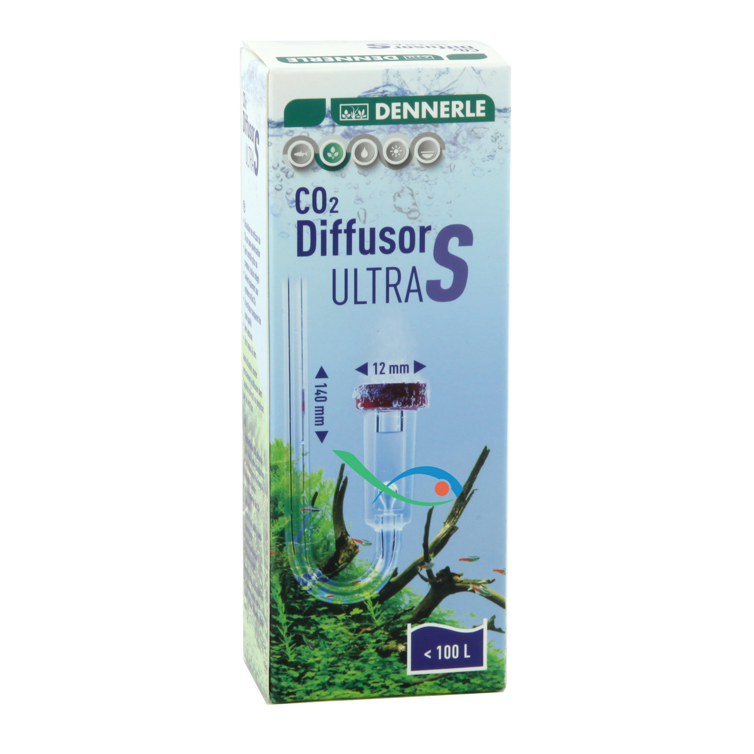 Dennerle CO2 Diffusor Ultra S fino a 100l