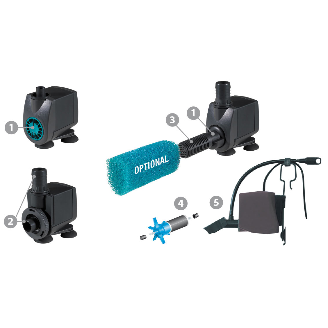 Newa Jet 1200 Pompa regolabile da 400 a 1200 l/h